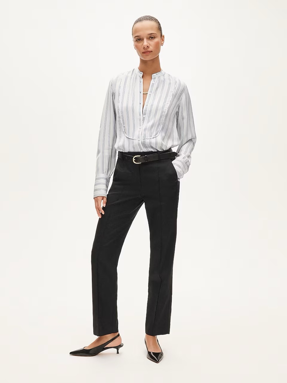 J. Crew Black Original Chino Straight Leg Pants